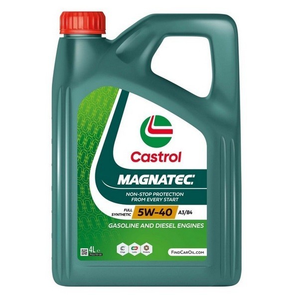 Масло моторное Castrol Magnatec 5W-40 A3/B4 (4л) 15C9E0