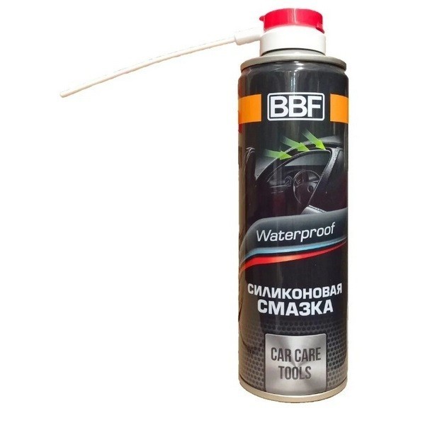 Смазка силиконовая BBF аэрозоль с трубкой (300 мл) SA605