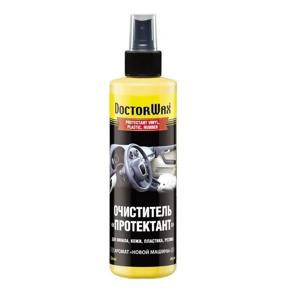 DW5244 DoctorWax Очиститель кожи, пластика 236 мл (винила и резины)