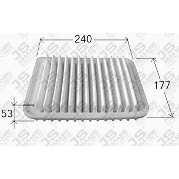 Фильтр воздушный A-1013/A3301 Sakura (Toyota Auris, Corolla, Avensis III)