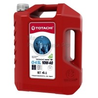 Масло моторное TOTACHI NIRO HD Semi-Synthetic CI-4/SL 10W-40 (4л) пластик 1D104