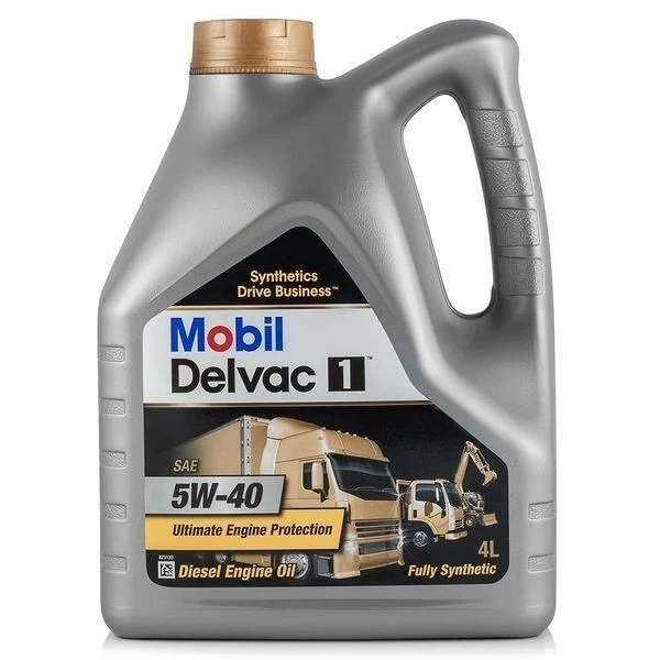 Масло моторное Mobil Delvac 1 5W-40 (4л) 152656