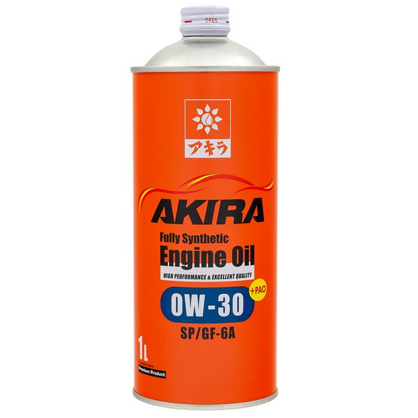 Масло моторное AKIRA ENGINE OIL FS 0W-30 SP/GF-6A (1л) A00032233-001