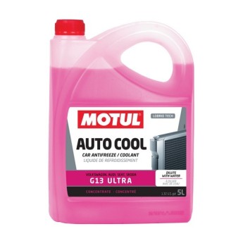 MOTUL AUTO COOL G13 ULTRA Антифриз G13/G12++ Ultra розовый концентрат (5л) 109138