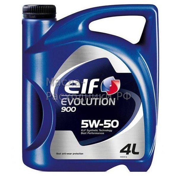 Масло моторное Elf Evolution 900 5W-50 (4л) 194830
