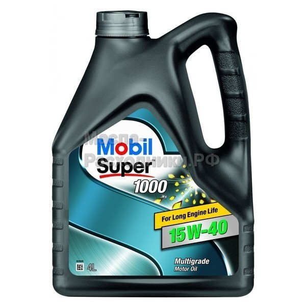 Масло моторное Mobil Super 1000 X1 15W-40 (4л) 152570