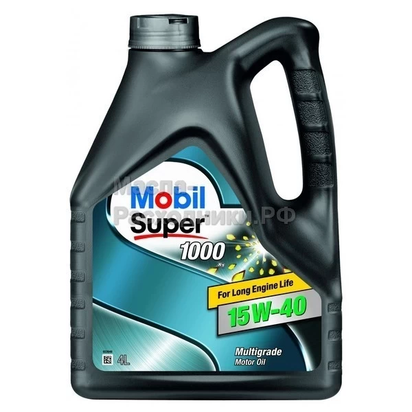 Масло моторное Mobil Super 1000 X1 15W-40 (4л) 152570