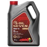Масло моторное S-oil SEVEN RED9 SP 0W-20 (4л) E108280 DRAGON