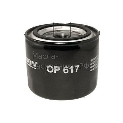 Фильтр масляный OP617 FILTRON (Hyundai Solaris, Getz, Accent/ KIA Rio, Cee'd, Cerato)
