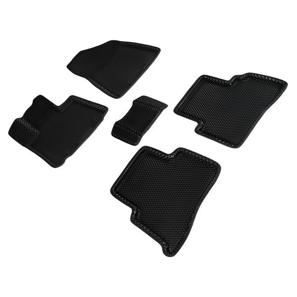 Коврики 3D EVA "РОМБ" KIA Sportage IV 2016-2018 черный (комплект) 95215 SEINTEX