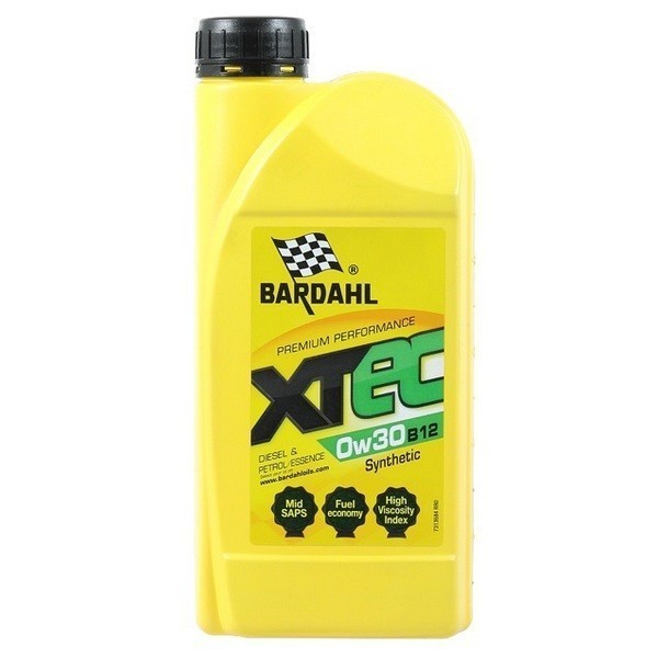 BARDAHL XTEC 0W-30 B12 Масло моторное (1л) 36841
