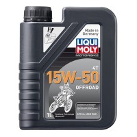 Моторное масло для 4-тактных мотоциклов Liqui Moly Motorbike 4T Offroad 15W-50 (1л) 3057