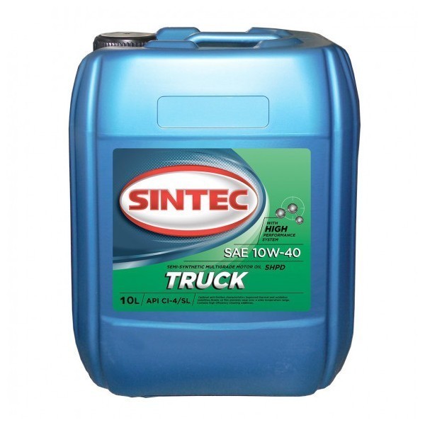Масло моторное 10W-40 SINTEC TRUCK CI-4/SL (10л) 122462