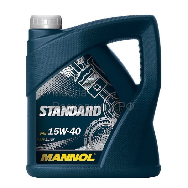 Масло моторное MANNOL Standart 15W-40 (4л) 1246