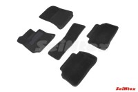 SEINTEX Ворсовые 3D коврики MERCEDES BENZ E-CLASS W212 2009-2016 черные (комплект) 90915