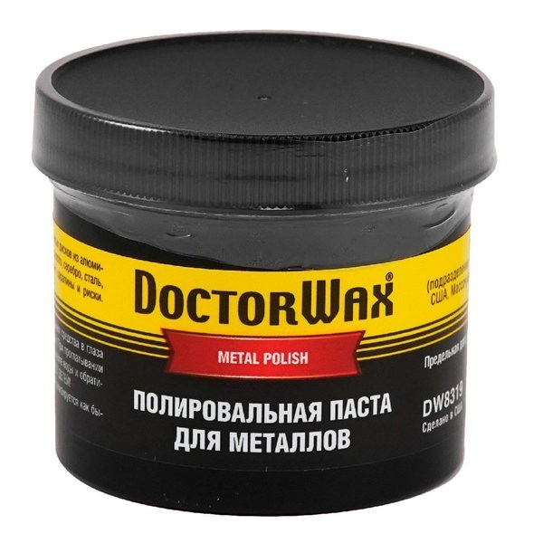 DW8319 Doctor Wax Metal Polish Полировальная паста для металлов (150 мл)