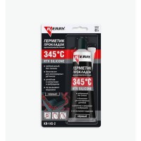 145-2 Kerry Герметик прокладок высокотемпературный нейтральный черный RTV SILICONE 85 мл KR1452