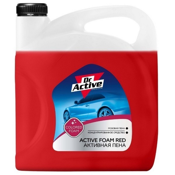 Активная пена для бесконтактной мойки Dr.Active - Active Foam Red 5,8 кг 801755 SINTEC