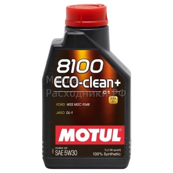 Масло моторное Motul 8100 Eco-Clean+ 5W-30 (1л) 101580