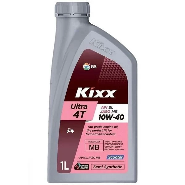 Kixx масло моторное Ultra 4T Scooter 10W-40 SL/MB (1л) L5118AL1R1