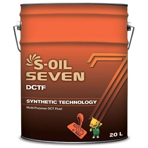 Масло трансмиссионное S-oil SEVEN ATF DCTF (20л) E107815