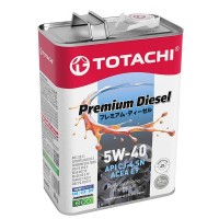 Масло моторное TOTACHI Diesel Premium Fully Synthetic CJ-4/SM 5W-40 (4л) 4562374690745