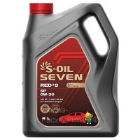 Масло моторное S-oil SEVEN RED9 SP 0W-30 (4л) E108284 DRAGON
