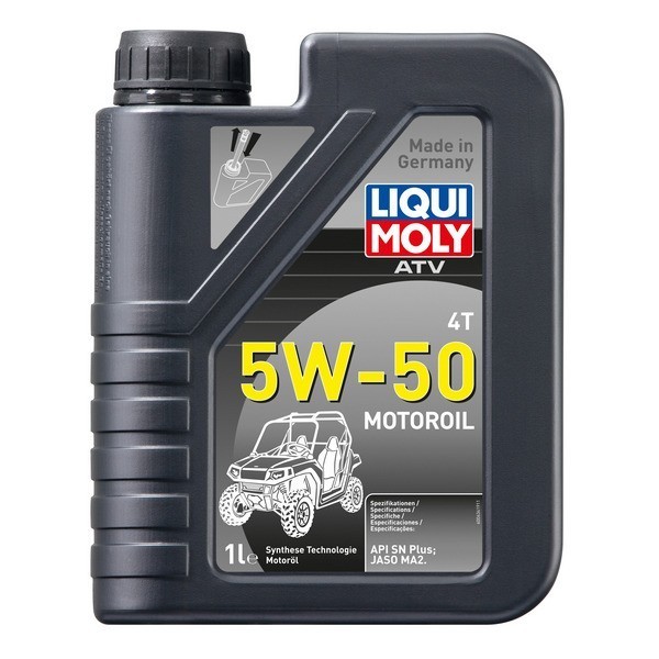 Моторное масло для 4-тактных квдроциклов ATV 4T Motoroil 5W-50 LIQUI MOLY (1л) 20737