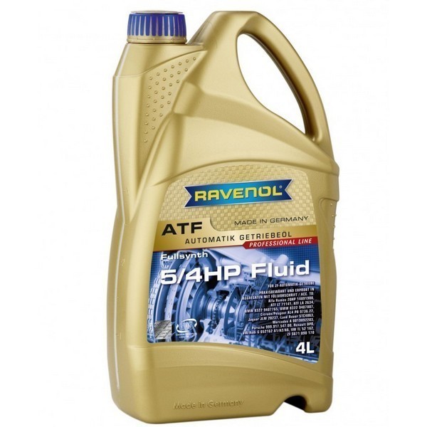 Масло АКПП Ravenol ATF 5/4 HP (4л) 121210400401999