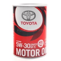 Масло моторное 08880-10706 Toyota 5W-30 SN/CF GF-5 (1л)