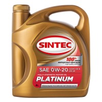 Масло моторное 0W-20 SINTEC Platinum SP, GF-6 (4л) 801987