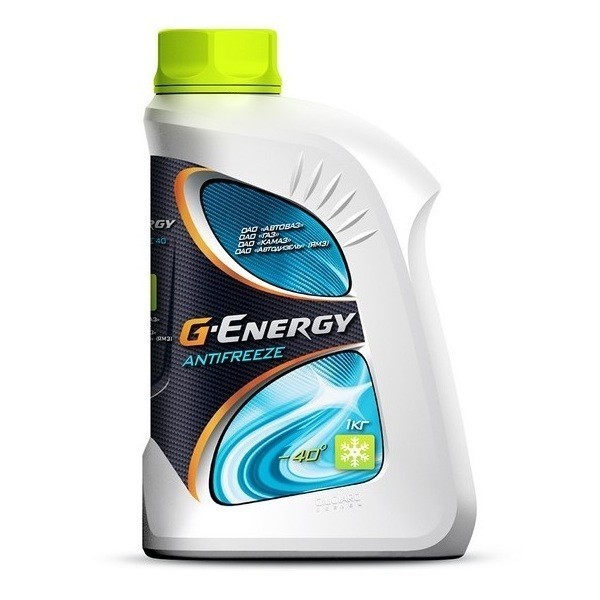 Антифриз G-Energy Antifreeze 40 (1кг) (зеленый) 2422210125