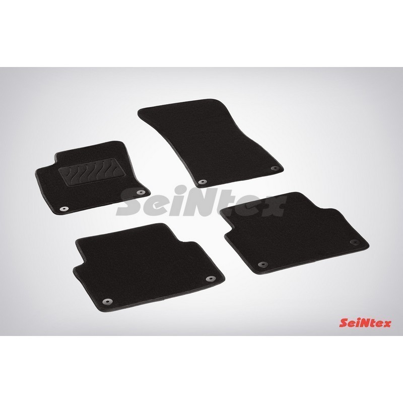 Ворсовые коврики LUX AUDI A8 (D3) 2007-2010 (комплект) SEINTEX 82752