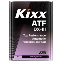 Kixx масло трансмиссионное ATF DX-III (4л) L250944TR1