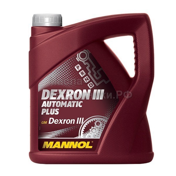 Жидкость для АКПП и гидросистем Mannol ATF Dexron III Automatic Plus (4л) 1356