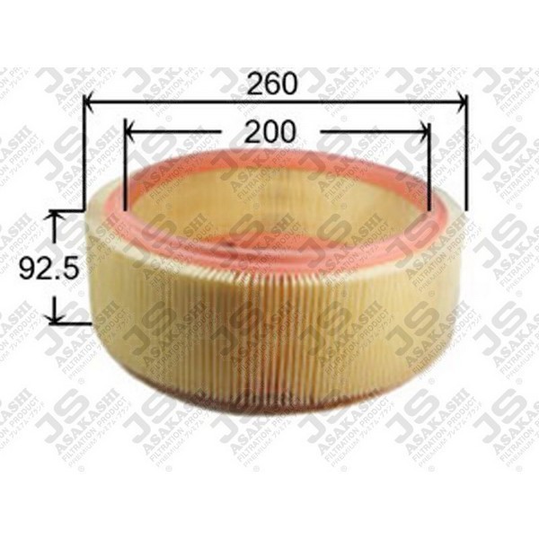 Фильтр воздушный A-0248 JS