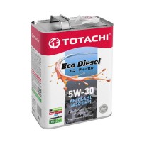 Масло моторное TOTACHI Diesel Eco Semi-Synthetic CI-4/CH-4/SL 5W-30 (4л) 11104