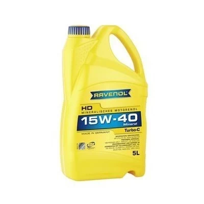 Масло моторное Ravenol Turbo-C HD-C 15W-40 (5л) 111310300501999