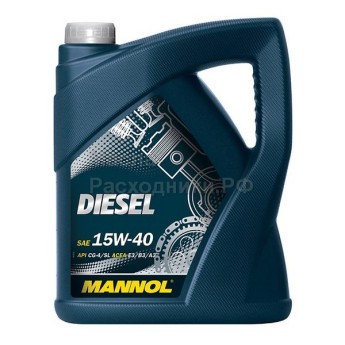 Масло моторное Mannol Diesel 15W-40 (5л) 1206