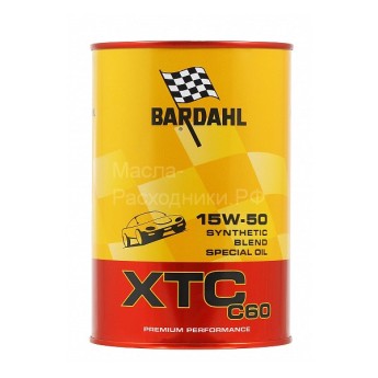 BARDAHL XTC C60 15W-50 Масло моторное (1л) 324040