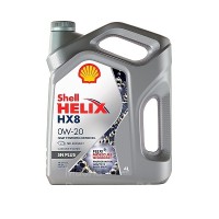 Масло моторное SHELL HELIX HX8 0W-20 SN PLUS (4л) 550055119