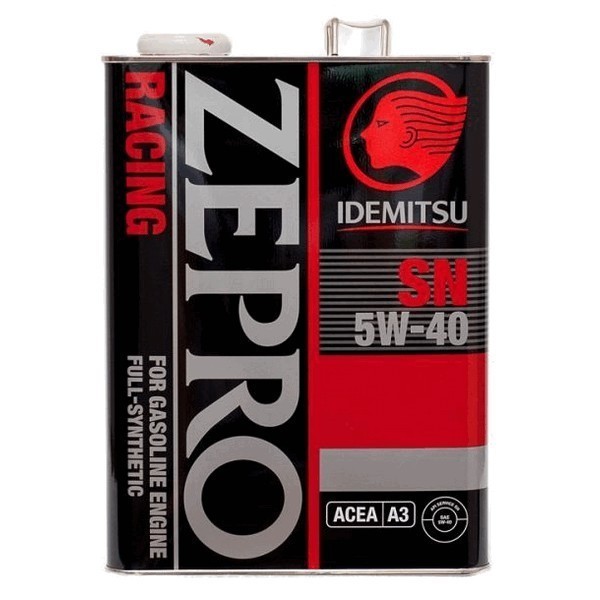 Масло моторное IDEMITSU Zepro RACING SN 5W-40 (4л) 3585004