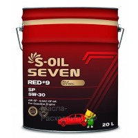 Масло моторное S-oil SEVEN RED9 SP 5W-30 (20л) E108297 DRAGON