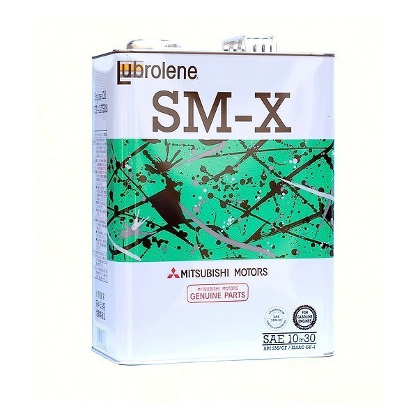 Масло моторное MZ102568B Mitsubishi Lubrolene 10W-30 SM-X (4л)