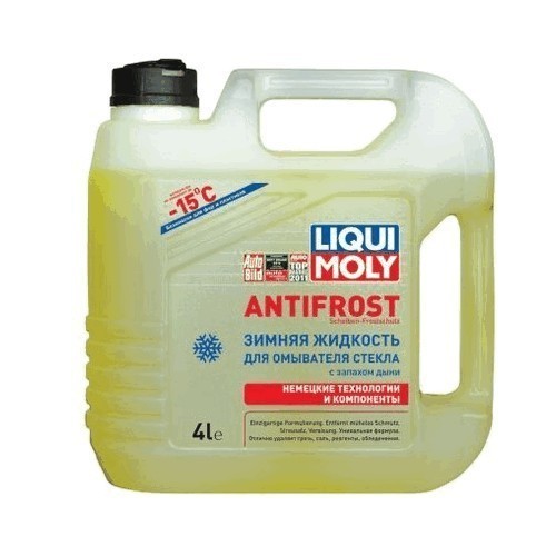 Liqui Moly Зимняя жидкость для омывателя стекла ANTIFROST Scheiben-Frostschutz -15С (4л) 00649