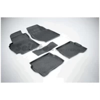 SeiNtex Комплект ковриков NISSAN ALMERA Classic 2006-2013 (с высоким бортом) 01240