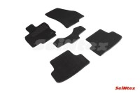 Ворсовые коврики LUX для SKODA Karoq 2017-н.в. (комплект) SEINTEX 94656