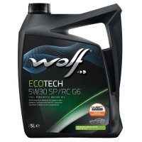 WOLF ECOTECH 5W-30 SP/RC G6 Масло моторное (5л) 1047293
