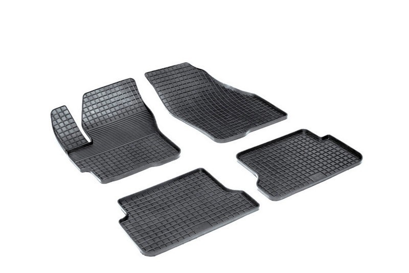 Коврики резиновые с рисунком "Сетка" MAZDA 3 2003-2009 (комплект) SEINTEX 00193