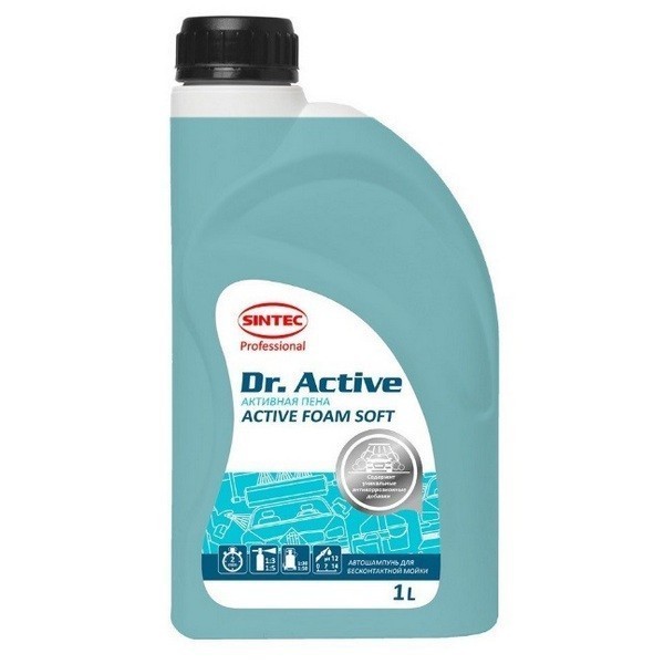 Активная пена для бесконтактной мойки Dr.Active - Active Foam Soft 1 л 801726 SINTEC